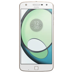 Moto Z Play Smartphone, Android, 5.5, 4G LTE, SIM Free, 32GB White/Gold